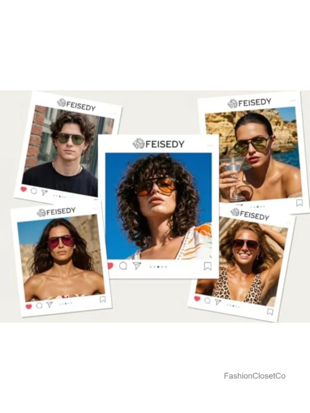 Classic Double Bridge Aviator Sunglasses with UV Protection